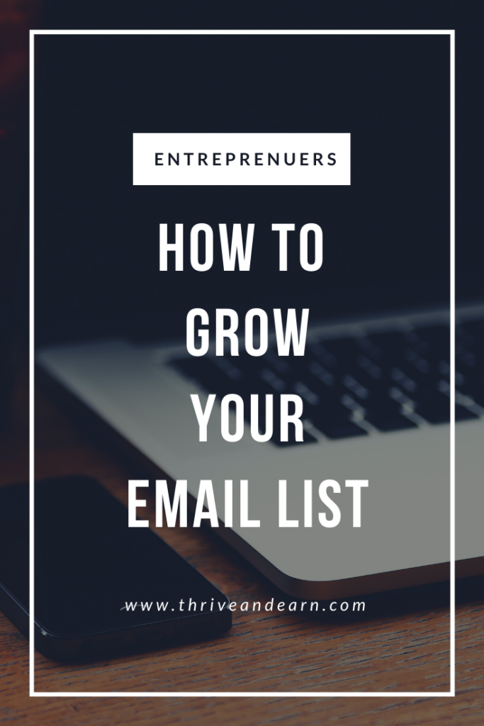 Grow your email list the easy way.